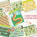 May include: Eight printable Easter games for kids featuring bunnies, eggs, and a St. Patrick's Day theme. The games include a maze, a board game, a hunt, and more.