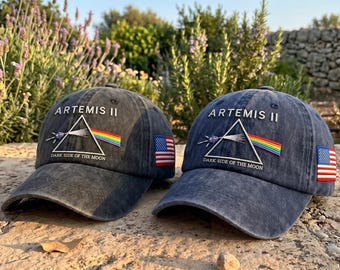 Artemis II Dunkle Seite des Mondes Hut, NASA Orion Mission Dad Hut, NASA Fan Weltraum Zitat Kappe, Astronomie Liebhaber Geschenk