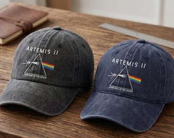 Artemis II Dunkle Seite des Mondes Hut, NASA Orion Mission Dad Hut, NASA Fan Weltraum Zitat Kappe, Astronomie Liebhaber Geschenk