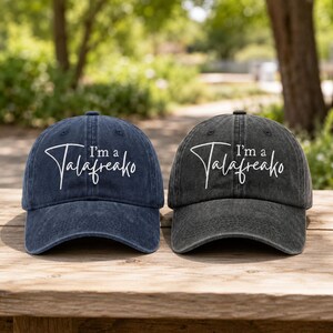 Sono un Talafreako Hat, Cappello con citazione divertente, Cappello da papà con scritta retrò, Cappellino da baseball vintage unisex, Cappello alla moda con messaggio, regalo