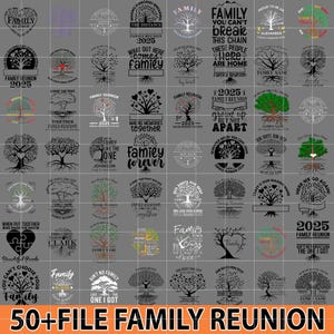Family Reunion PNG Bundle, Family Vacation PNG, Reunion PNG, Family reunion shirt png, Family Tree png, Funny Tshirt Design, Family cricut