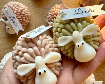 Vela de oveja como recuerdo