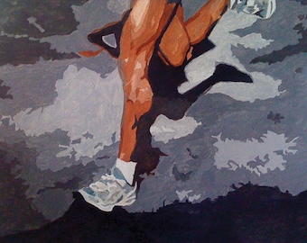 Male Runner - Sports Print