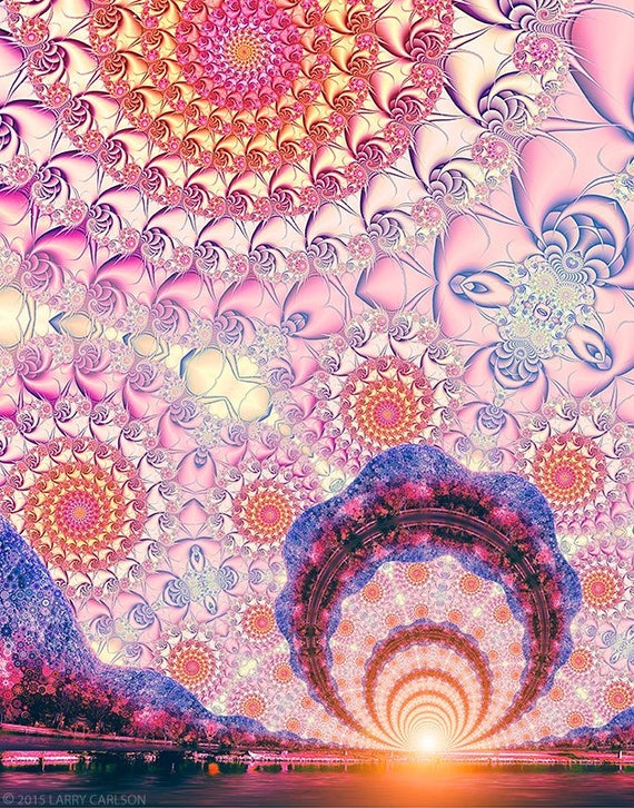 Psychonaut Sunrise Psychedelic Art Print Etsy Psychonaut Sunrise Psychedelic Art Print Etsy