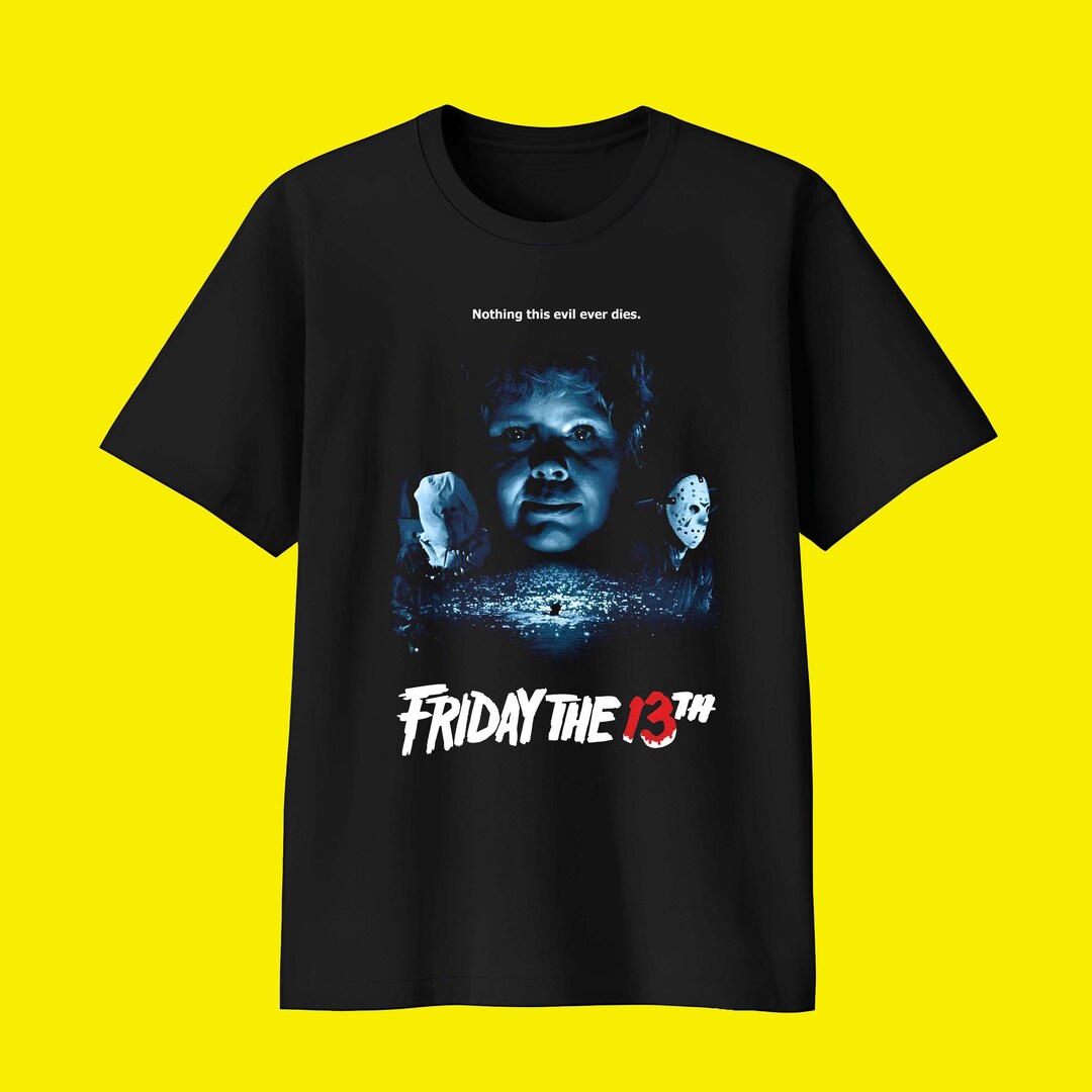 Vintage Style Friday the 13th T Shirt Men Woman Unisex Clothing - Etsy