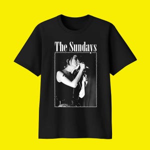 Vintage Style The Sundays T Shirt Men Woman Unisex Clothing