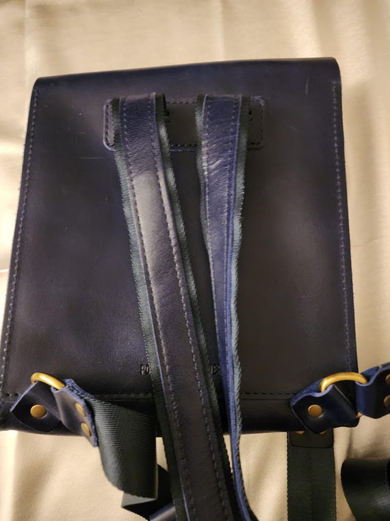 Portland Leather Goods Sierra Backpack- Cowboy Blue. Limited 