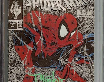 Spider-man #1 - Todd Mcfarlane 1990 - Gold Cover - Real Gem ! CGC