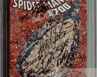 Amazing Spider-man #700 CGC 9.4 #15985834001 Stan Lee 14x Amazing Spider-man #700 CGC 9.4 #15985834001 Stan Lee 14x