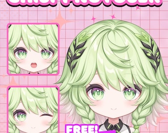 CUSTOM CHIBI PNGTUBER, Pngtuber Model, Pngtuber Character, Pngtuber for Stream, Chibi Pngtuber, Pngtuber Anime | Vtuber Model, Chibi Twitch