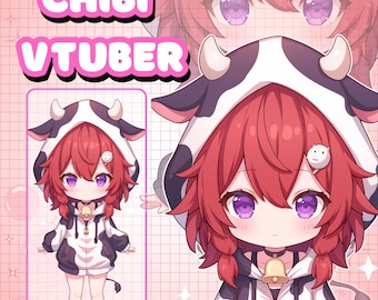Aangepast Chibi Vtuber-model: Live2D-ontwerp en tuigage
