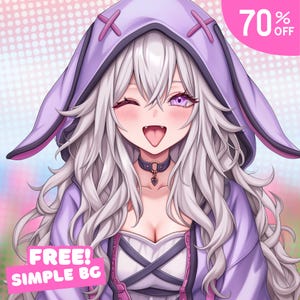 Custom Anime PBB Commission, Anime PBB, PBB Commission, anime commissie, Twitch pfp, VTuber pfp, fanart, profielpictogram, profielfoto