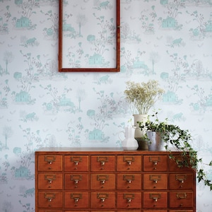 Sfondo di Woodlands classico - Blu
