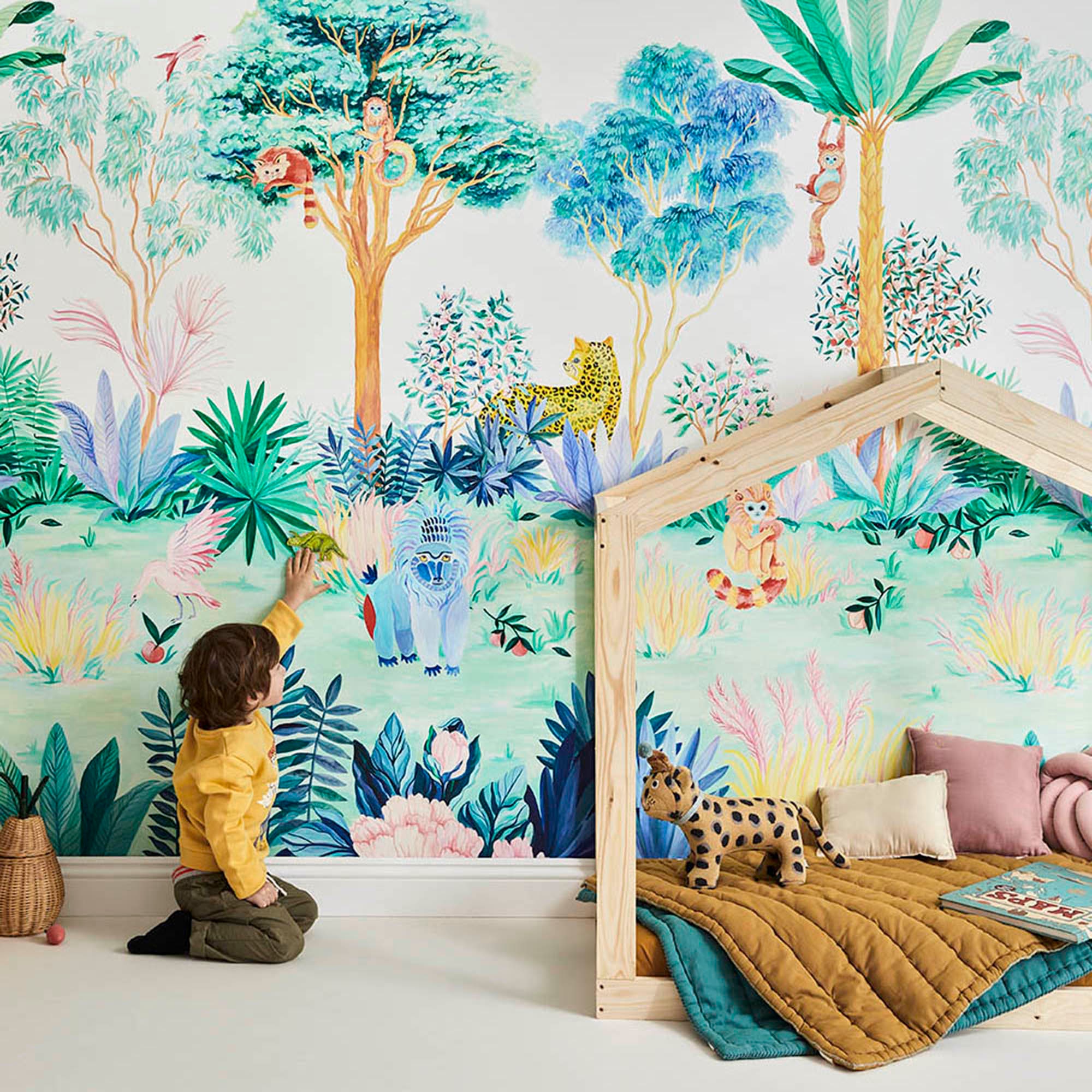 SAMPLES Magnetic Jungle Wallpaper Mural 