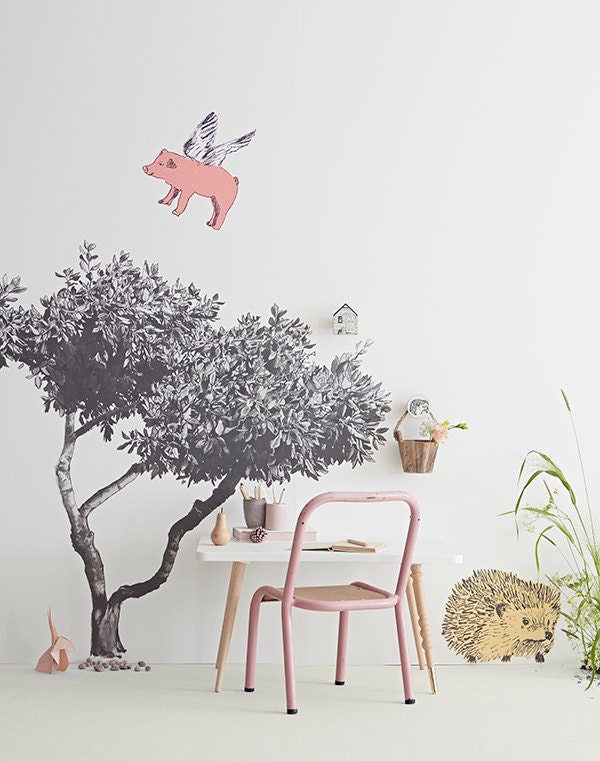 Ensembles Croates d'autocollant de Tissu d'arbre