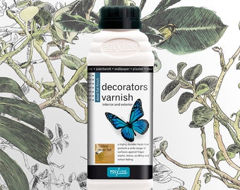 Decorators Varnish for wallpapers