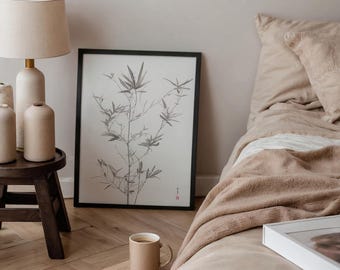 Bamboo Tree Giclée Print D