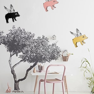 Croatian Tree Wall Sticker Sets image 2