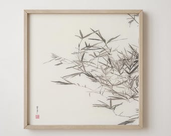 Bamboo Tree Giclée Print E