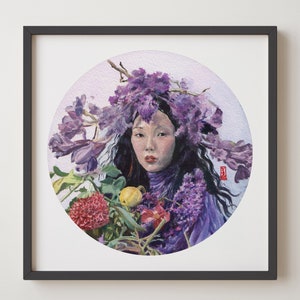 The Flower Bather Limited Edition Giclée Print
