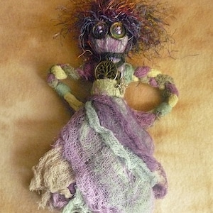 HATHOR *Ooak* Voodoo (Vodu) Effigy, Spirit poppet, Divine Faith, Spirit Realm Poppet, Nature Healings, Ancestors, Supernatural, White Magic