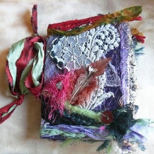 Treasure Junk Journal, Andenken Journal, Erinnerungs-Journal, Grungy Journal, Boho Journal, Geschenk-Journal Dickes Journal, Journal-Verzierungen
