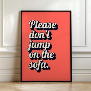 Funny Living Room Print for Parents Family Wall Decor, Living Room Wall Decor for Families, Gift for Parents