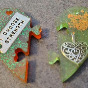 Interlocking Heart Puzzle Pieces