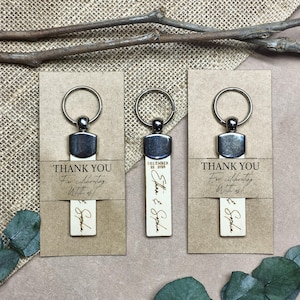 Wedding Keychain Favors | Handmade Custom Gifts for Your Special Day