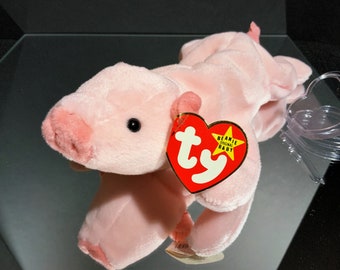 Squealer Beanie Baby Style 4005 - MWMT - PVC - Errors - Retired - Authentic - Plushie Toy