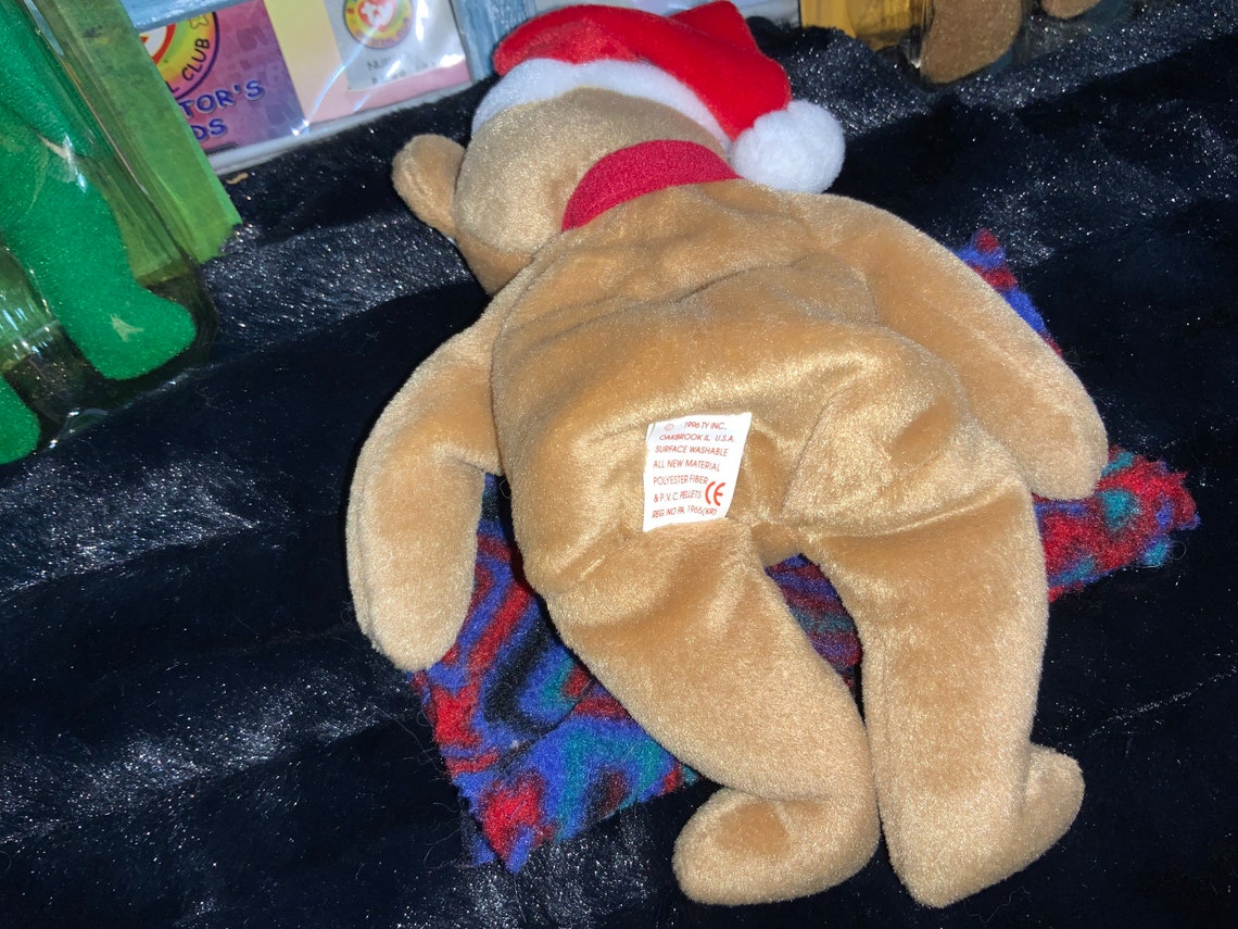Rare 1997 Teddy Beanie Baby Style 4200 PVC No Stamp MWMT Tag | Etsy