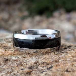 Titanium vislijnring op maat gemaakte bandjes Vliegvissen VS op bestelling gemaakt Snelle levering