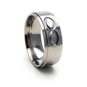 New Eternity Design Titanium Band - 8RC-SingleInfinity