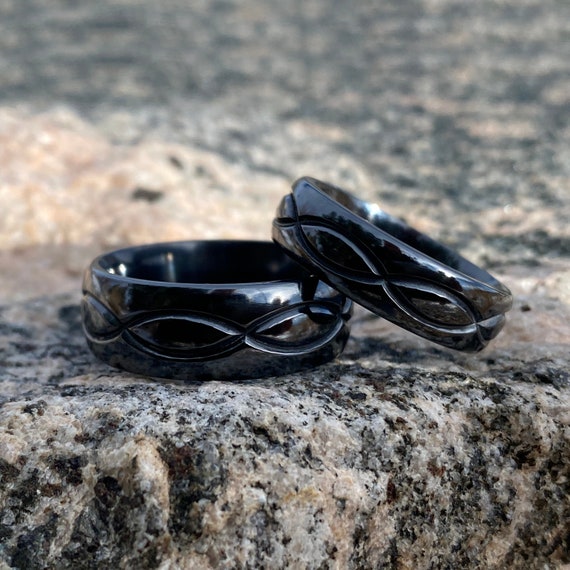 4 Stück Für Sie Und Ihn Camo Ehering Set Edelstahl Sterling Silber Ehering Set