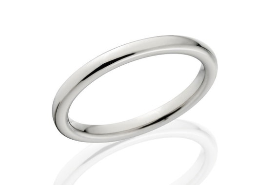 Anello Di Titanio – Larghezza 6 Mm Classico In Oro, Unisex - Foto 8