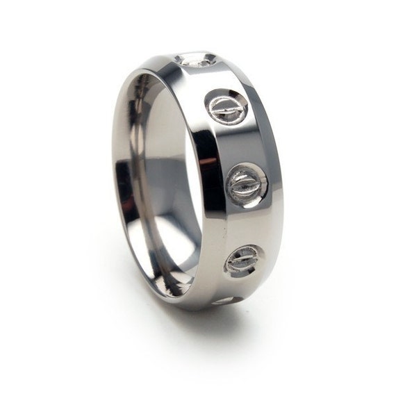 Sizing titanium best sale rings