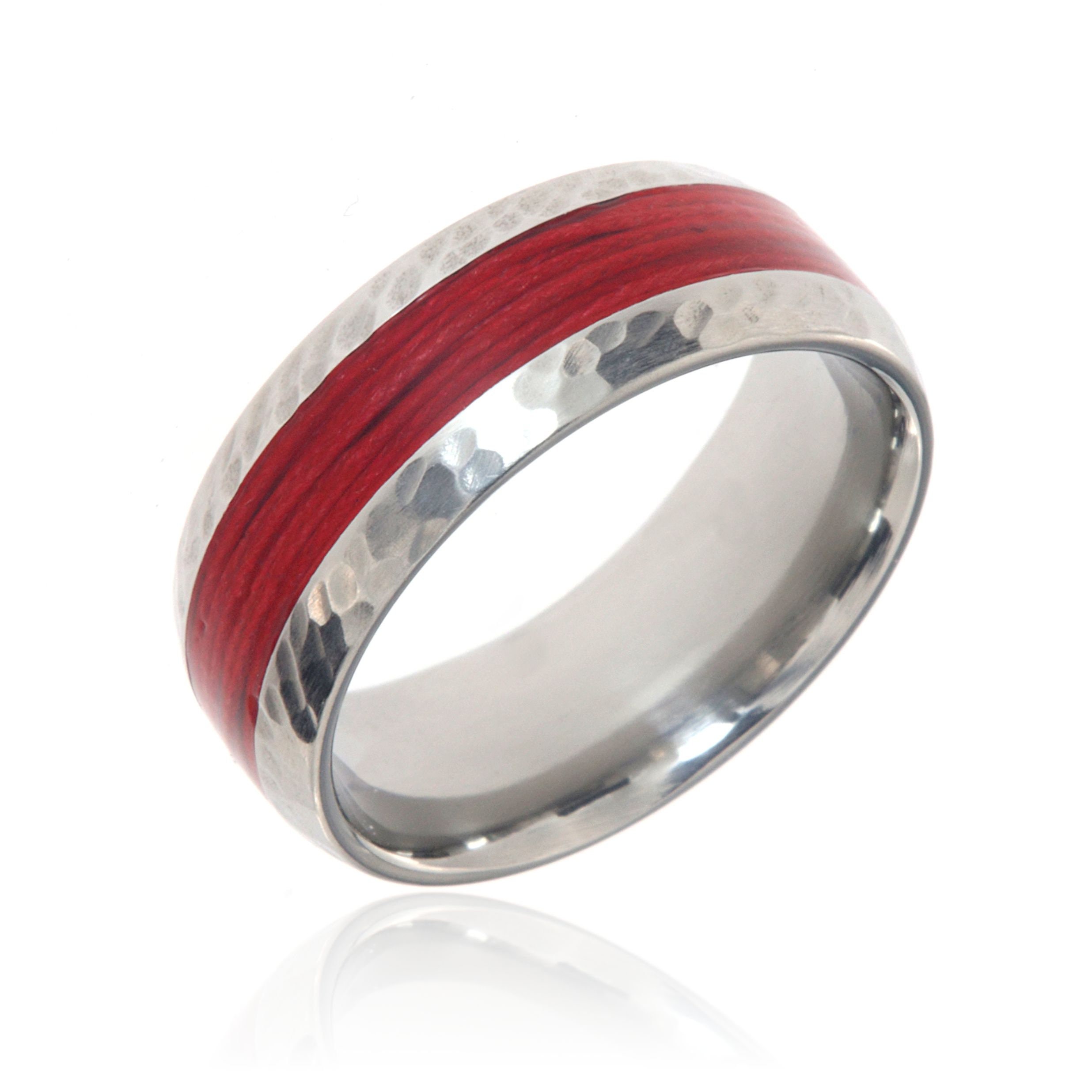 Titanium Fishing Line Ring Custom Made Bands Fly Fishing USA Etsy