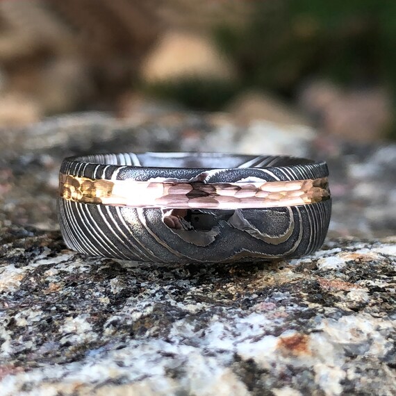 Custom Men's Rings, Rings from Unique Material