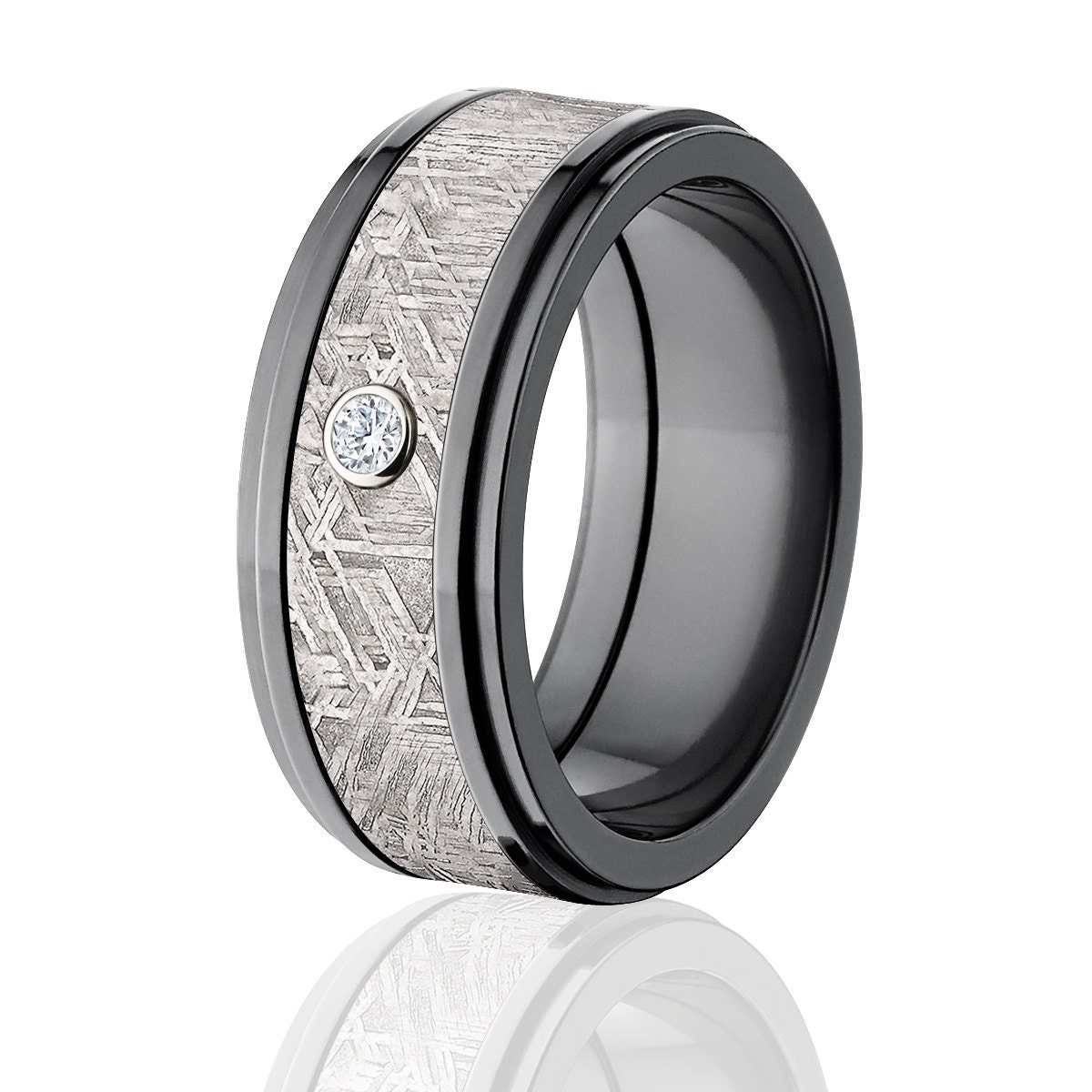 Channel Set Eternity Ring with Round Diamonds in 18k White Gold
