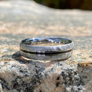 5mm Gibeon Meteorite Ring Custom Made Meteorite Wedding Band - Etsy