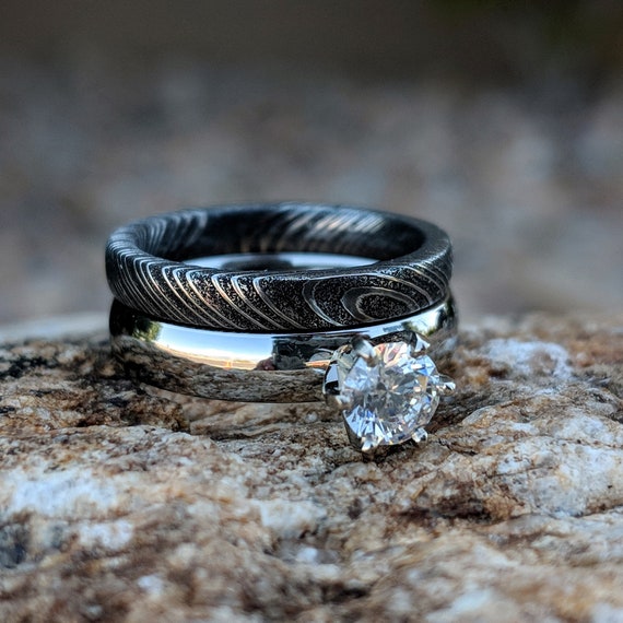 Cobalt engagement ring sale