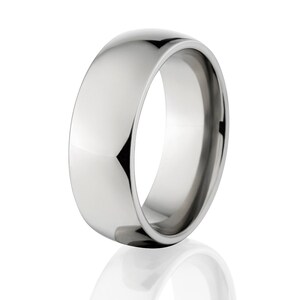 Nuevo anillo de titanio de 8 mm de ancho - 8HR-P