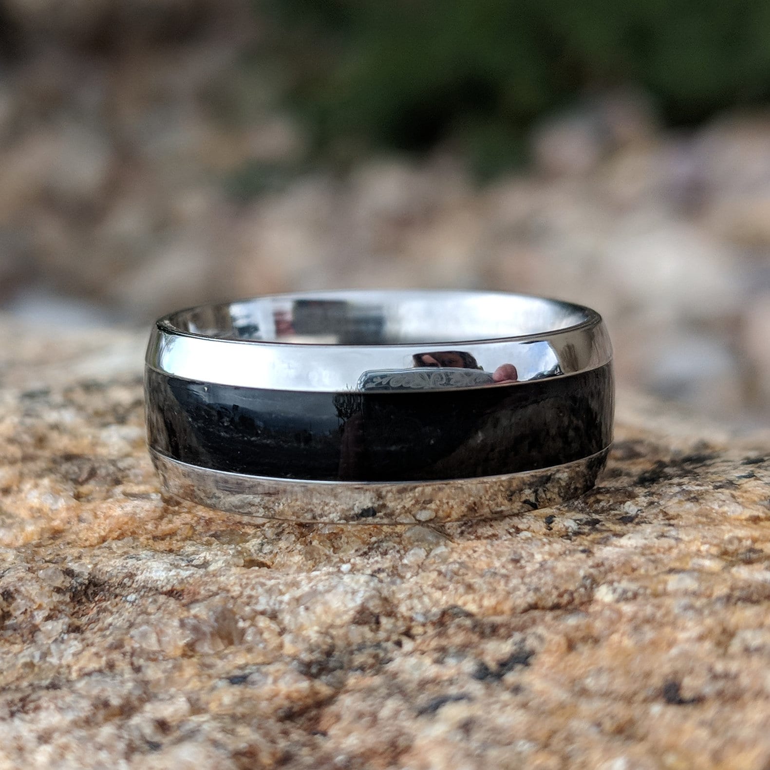 Titanium Fishing Line Ring Custom Made Bands Fly Fishing USA Etsy