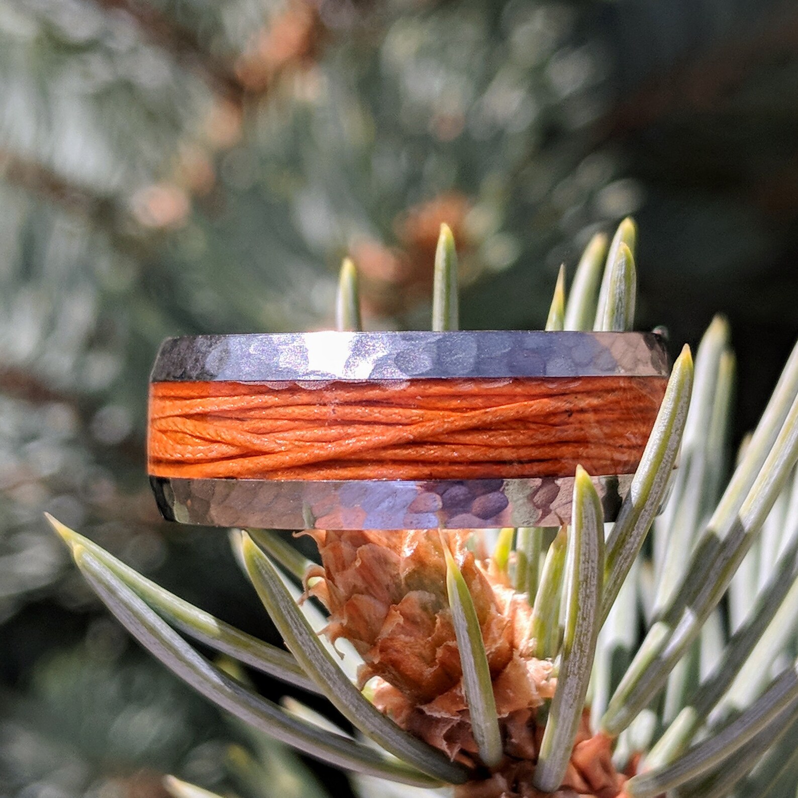 Titanium Fishing Line Ring Custom Made Bands Fly Fishing USA Etsy