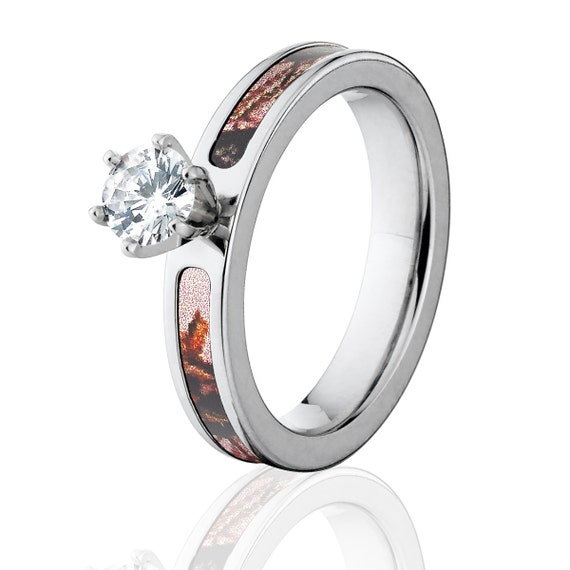 Camo diamond shop engagement rings