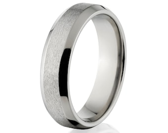New 5mm Comfort Fit, Custom Titanium Ring, 5BN-ST