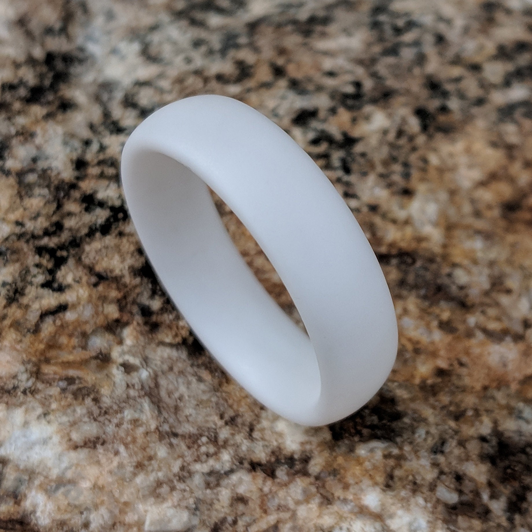 Frosted Ceramic Wedding Band White Ceramic Rings Comfort Fit Ladies Frosted Ceramic Wedding Band White Ceramic Rings Comfort Fit Ladies