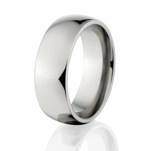 New 8mm Wide Titanium Band - 8HR-P