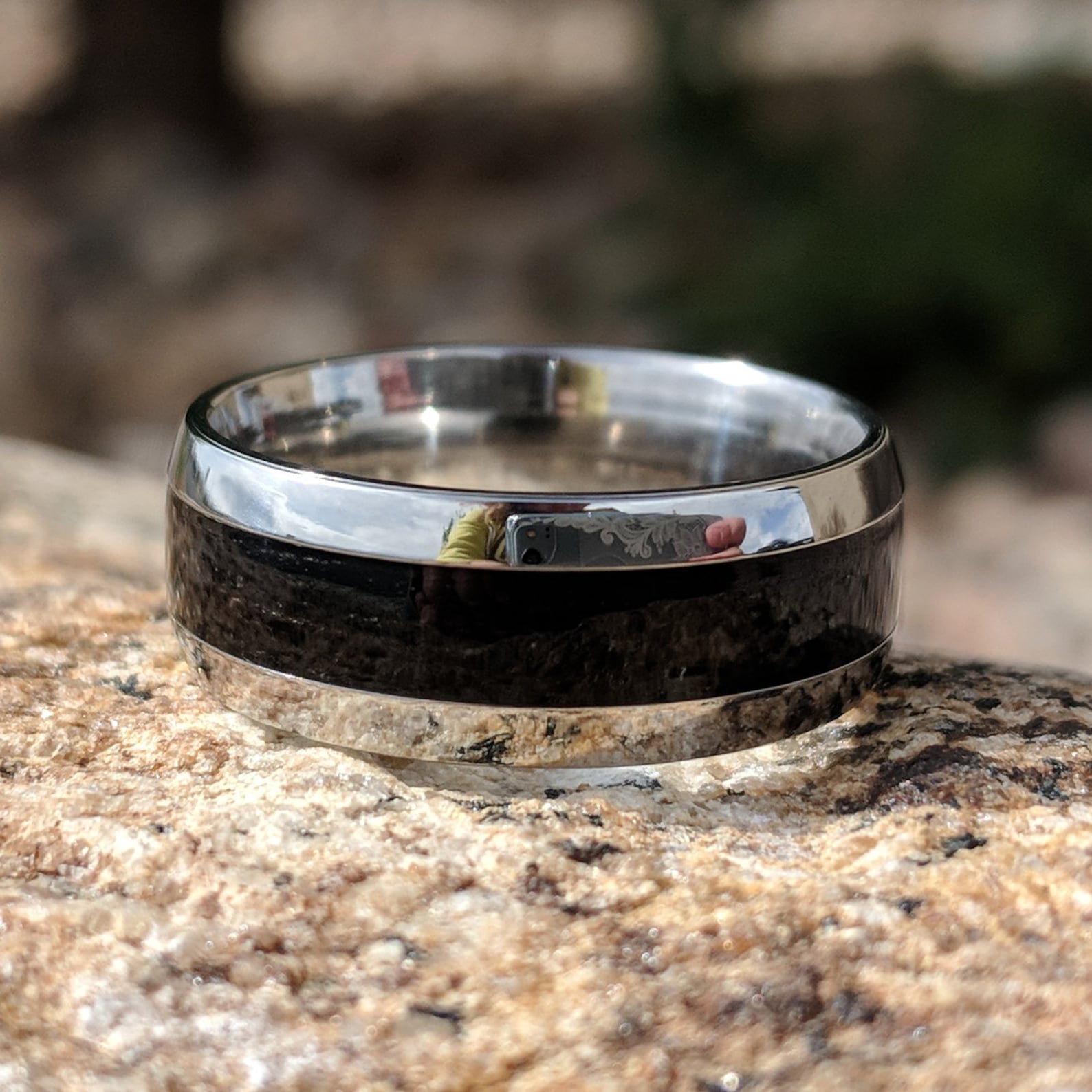 Titanium Fishing Line Ring Custom Made Bands Fly Fishing USA Etsy