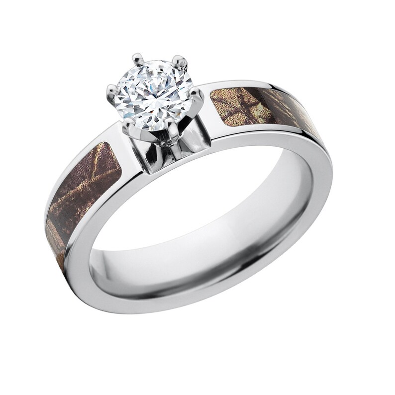 His and Her�s Matching RealTree AP Camouflage Wedding Ring